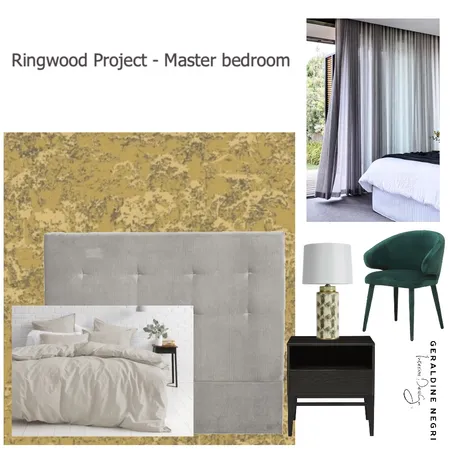 Ringwood Project - Master bedroom Interior Design Mood Board by Negri Interiors on Style Sourcebook