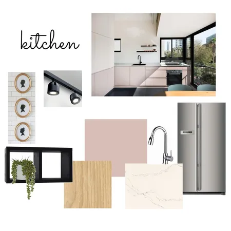 pink kitchen Interior Design Mood Board by ormashiach on Style Sourcebook