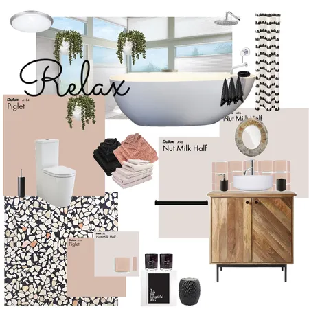 Bathroom - rustic Interior Design Mood Board by VisualStyle on Style Sourcebook