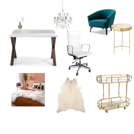 Office/Study Interior Design Mood Board by jennwall19 on Style Sourcebook