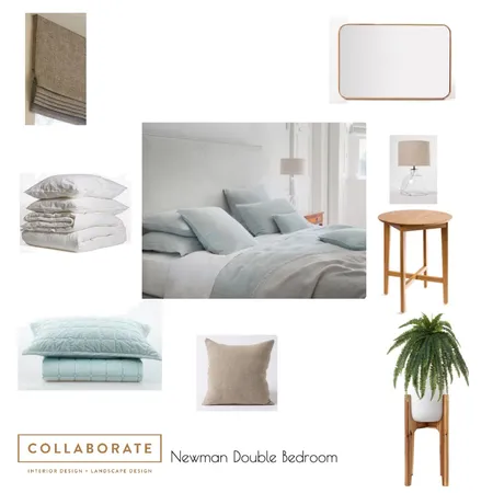 Newman - double guest bedroom Interior Design Mood Board by Jennysaggers on Style Sourcebook