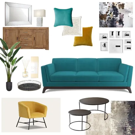 Living Room Interior Design Mood Board by SamHuddart on Style Sourcebook