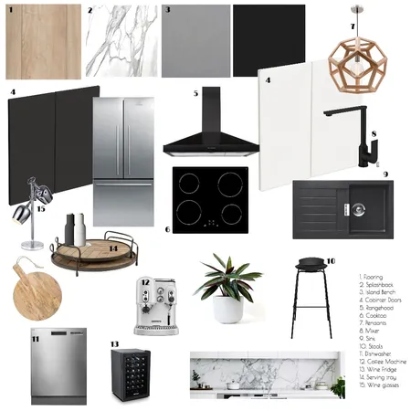 Module 9: Kitchen Interior Design Mood Board by feigej on Style Sourcebook