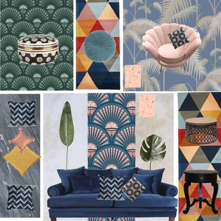 funky overboard Interior Design Mood Board by JannaMayHill on Style Sourcebook