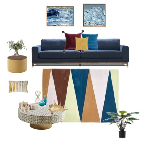 Opulent Living Room Interior Design Mood Board by KarinaT on Style Sourcebook