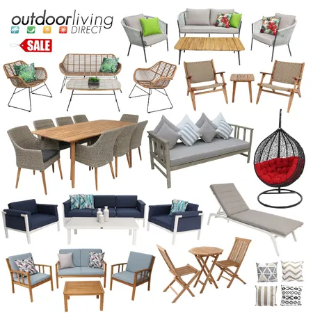 Outdoor Living Direct 1 Interior Design Mood Board by Thediydecorator on Style Sourcebook