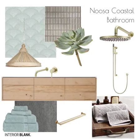 Noosa Coastal Bathroom Interior Design Mood Board by Interior Blank on Style Sourcebook