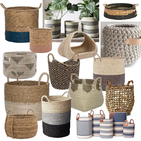baskets Interior Design Mood Board by AnaSaSrediUredi on Style Sourcebook