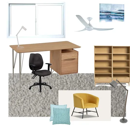 Study Room Interior Design Mood Board by SarahZhang on Style Sourcebook