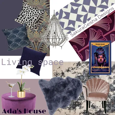 ADA's House Living Room Interior Design Mood Board by G3ishadesign on Style Sourcebook