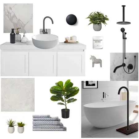 Ensuite &amp; Main Bathroom Interior Design Mood Board by sallyj on Style Sourcebook