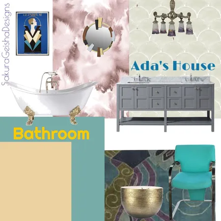 ADA's House Bathroom Interior Design Mood Board by G3ishadesign on Style Sourcebook