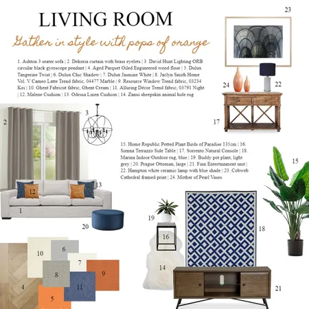 IDI assignment 9 - Living room Interior Design Mood Board by Laurenboyes on Style Sourcebook