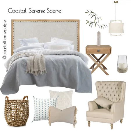 Coastal Serene Scene Interior Design Mood Board by CoastalHomePaige on Style Sourcebook