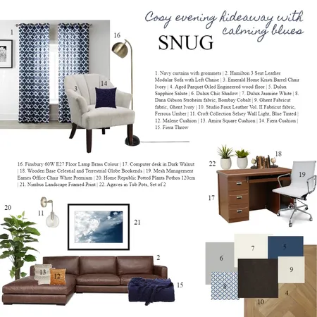 IDI assignment 9 - Snug Interior Design Mood Board by Laurenboyes on Style Sourcebook