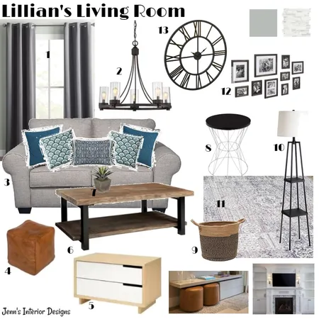 Lillian's Formal Living Room Interior Design Mood Board by JNorheim on Style Sourcebook