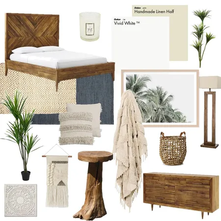 neutral bedroom Interior Design Mood Board by marchantskye on Style Sourcebook