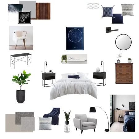 bedroom Interior Design Mood Board by alexamarie on Style Sourcebook