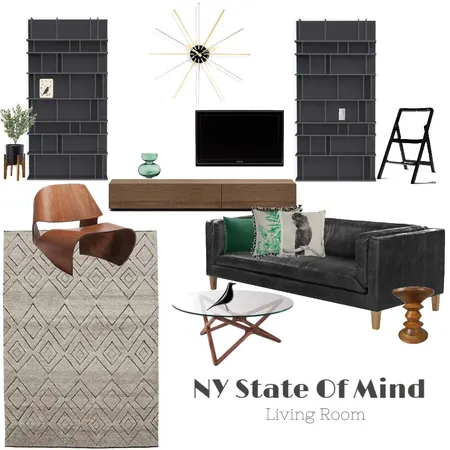 NY State of Mind Interior Design Mood Board by La La La on Style Sourcebook