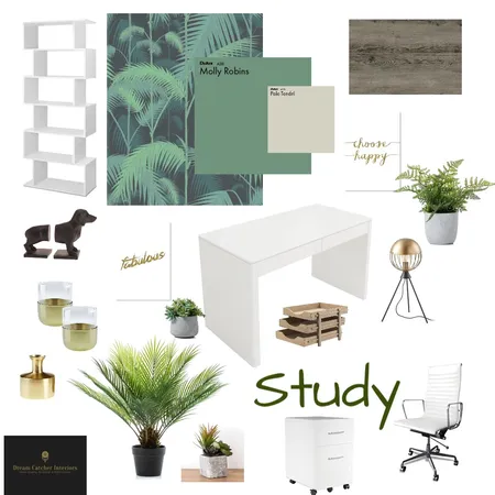 Study Interior Design Mood Board by HelenGriffith on Style Sourcebook
