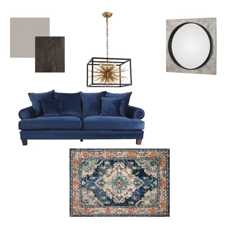 Transitional Family Room Interior Design Mood Board by nkasprzyk on Style Sourcebook