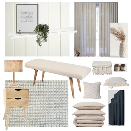 Bedroom makeover Interior Design Mood Board by Thediydecorator on Style Sourcebook