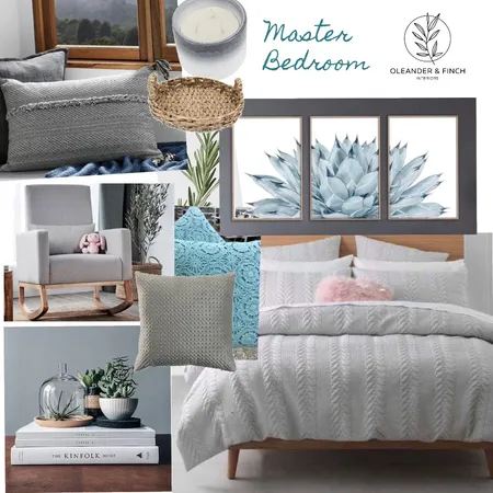 Katrina Lee - Master Bedroom Interior Design Mood Board by Oleander & Finch Interiors on Style Sourcebook