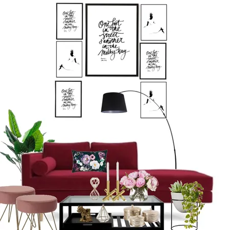 burgundy blush pink Interior Design Mood Board by rhee-ne on Style Sourcebook