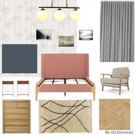 Blush and Navy Interior Design Mood Board by RoisinMcloughlin on Style Sourcebook