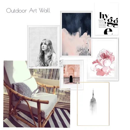 Outdoor art wall Interior Design Mood Board by Oleander & Finch Interiors on Style Sourcebook