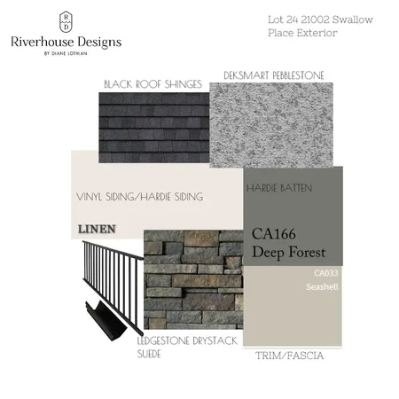 LOT 24 RIVERS REACH Interior Design Mood Board by Riverhouse Designs on Style Sourcebook