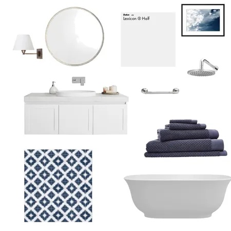 Main Bathroom Interior Design Mood Board by Kir on Style Sourcebook