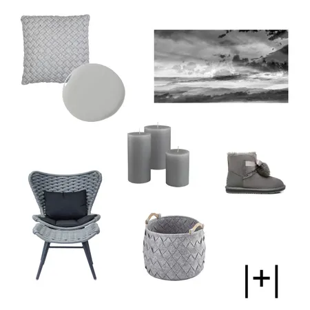 Grey Inspiration Interior Design Mood Board by StudioY on Style Sourcebook