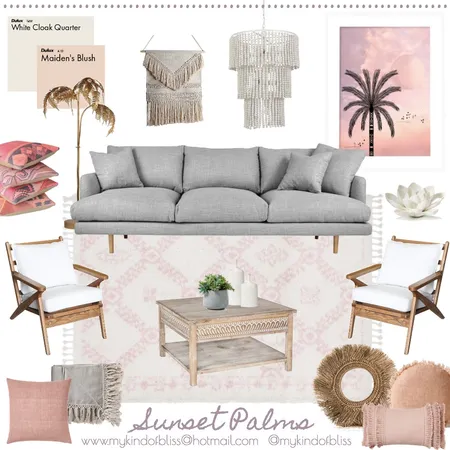 Desert Rose Interior Design Mood Board by My Kind Of Bliss on Style Sourcebook