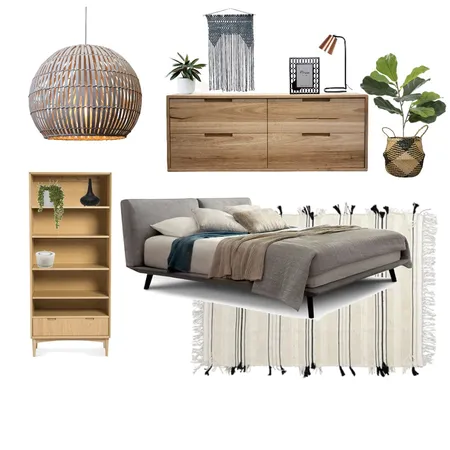 Boho Chic Interior Design Mood Board by Payton on Style Sourcebook