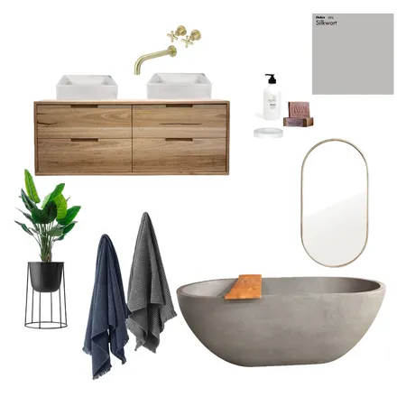 Bathroom Interior Design Mood Board by Payton on Style Sourcebook