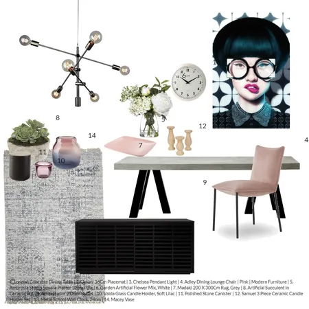 Dining Interior Design Mood Board by CooperandCo. on Style Sourcebook