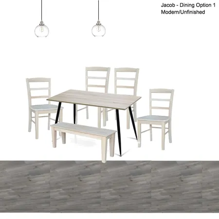 Jacob - Dining Modern/Unfinished Interior Design Mood Board by casaderami on Style Sourcebook