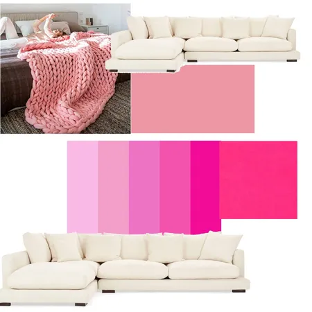 Pink Colour with SOFA Ivor Interior Design Mood Board by SJuuls on Style Sourcebook