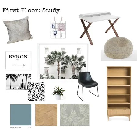 Industrial style study with a Scandinavian twist Interior Design Mood Board by Nic on Style Sourcebook
