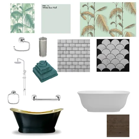 bathroom Interior Design Mood Board by lenacamo on Style Sourcebook