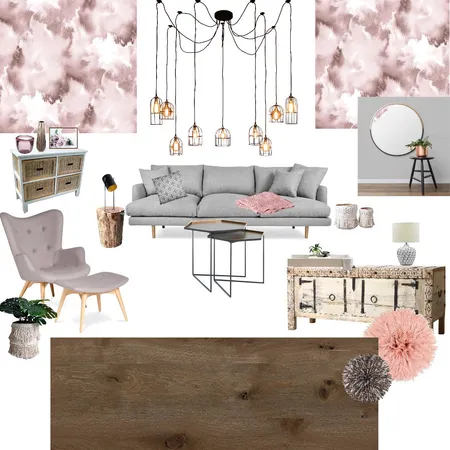 Country Pink Interior Design Mood Board by CelineDussault on Style Sourcebook
