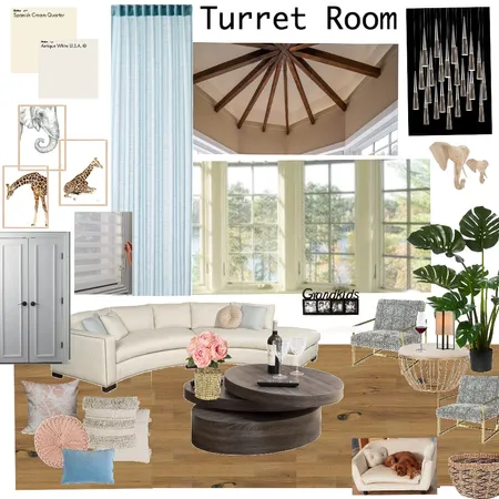 Turret Room Interior Design Mood Board by Crider7 on Style Sourcebook
