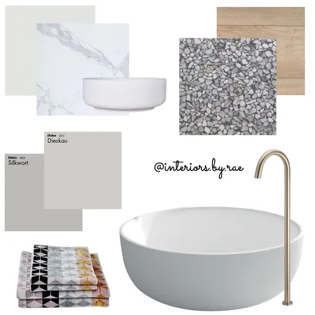 Bathroom Materials Board Interior Design Mood Board by interiorsbyrae on Style Sourcebook