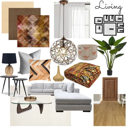 Living Room Interior Design Mood Board by Alexandra Demajo on Style Sourcebook