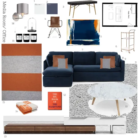 Media Room/Office Interior Design Mood Board by Abbiemoreland on Style Sourcebook