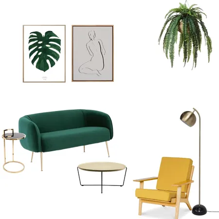 Mid century modern Interior Design Mood Board by Simplestyling on Style Sourcebook