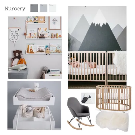Nursery Interior Design Mood Board by Abbiemoreland on Style Sourcebook