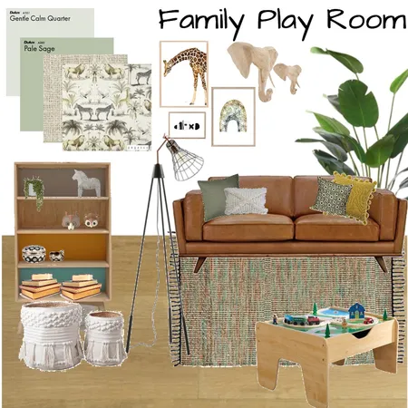 Family Play Room Interior Design Mood Board by Emily Mills on Style Sourcebook
