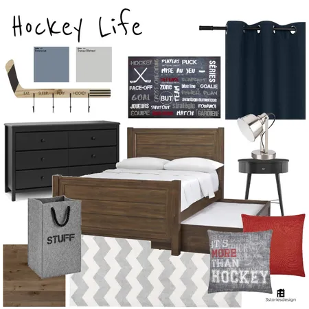 Hockey Life Interior Design Mood Board by lksimpson on Style Sourcebook